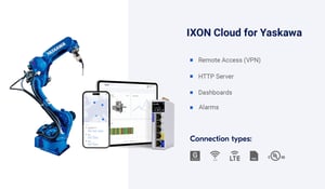 Remote access & besturing voor Yaskawa Robots