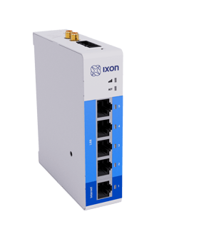 IXrouter3 gateway page with IEC logo