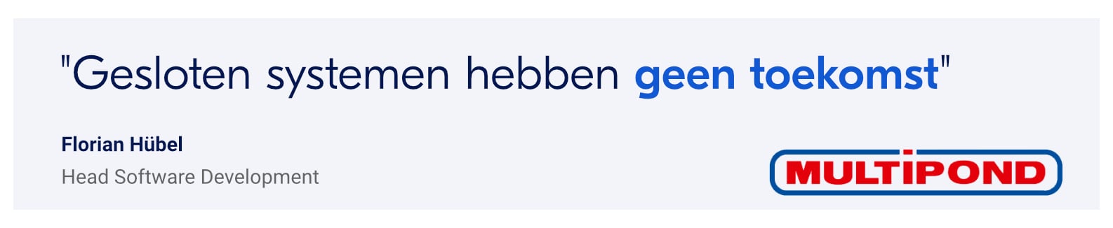 Quote Multipond