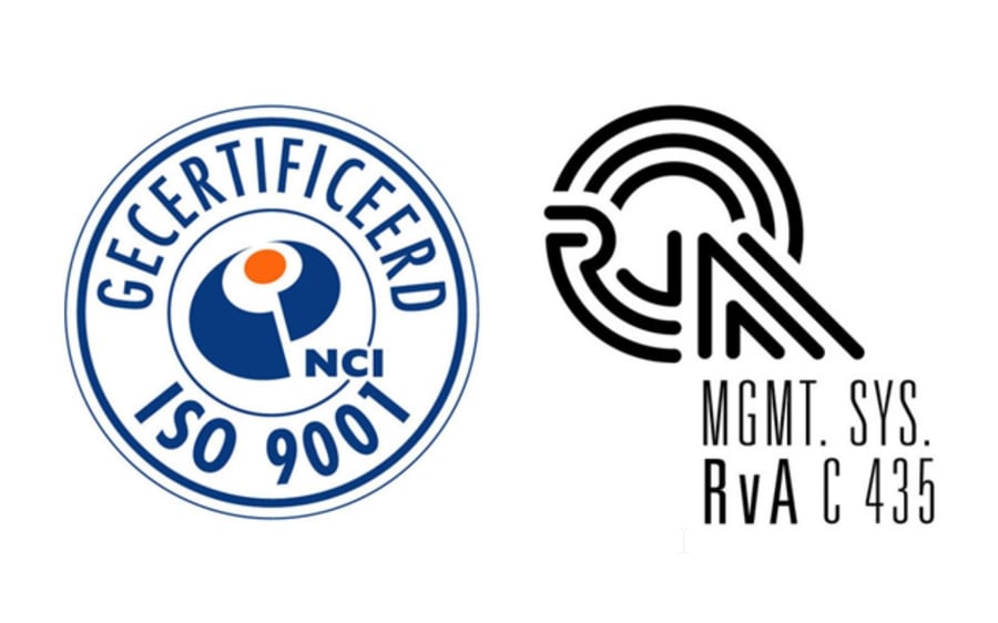 iIXON ist von einer zugelassenen Partei (NCI) nach ISO 9001 zertifiziert