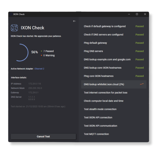 Newsletter - IXON Check