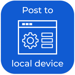 Post command to local device (2)