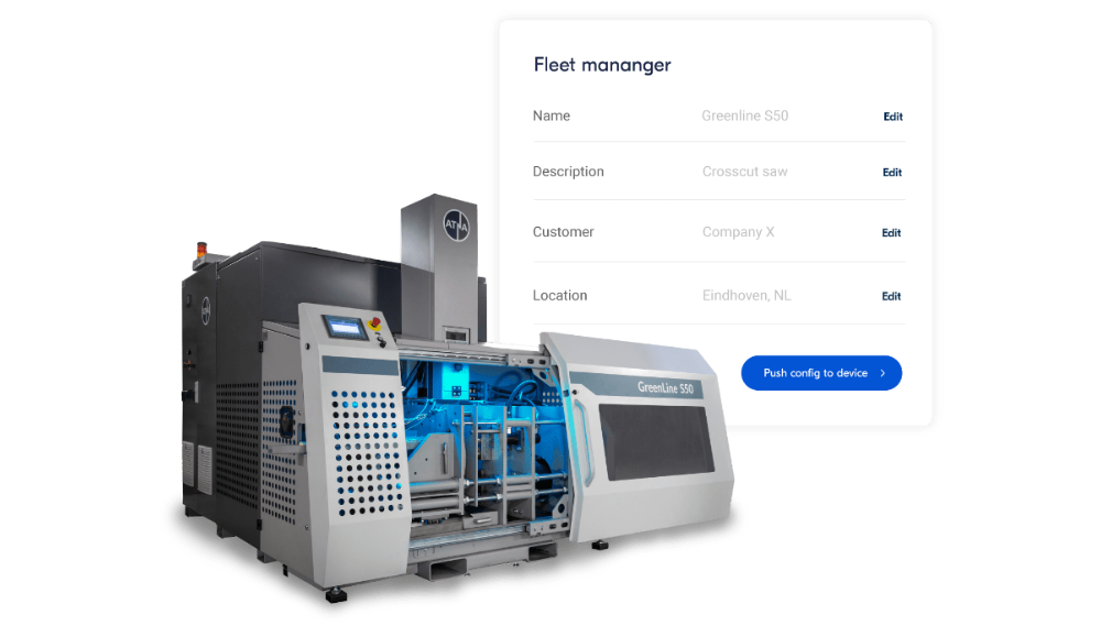 IXON fleet management of machines