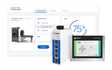 Edge to cloud solution for industrial remote access