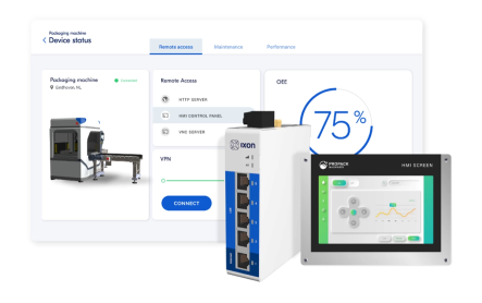 Soluzione edge to-cloud per l'accesso remoto industriale