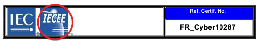 IEC logo - 62443-4-2 certificate
