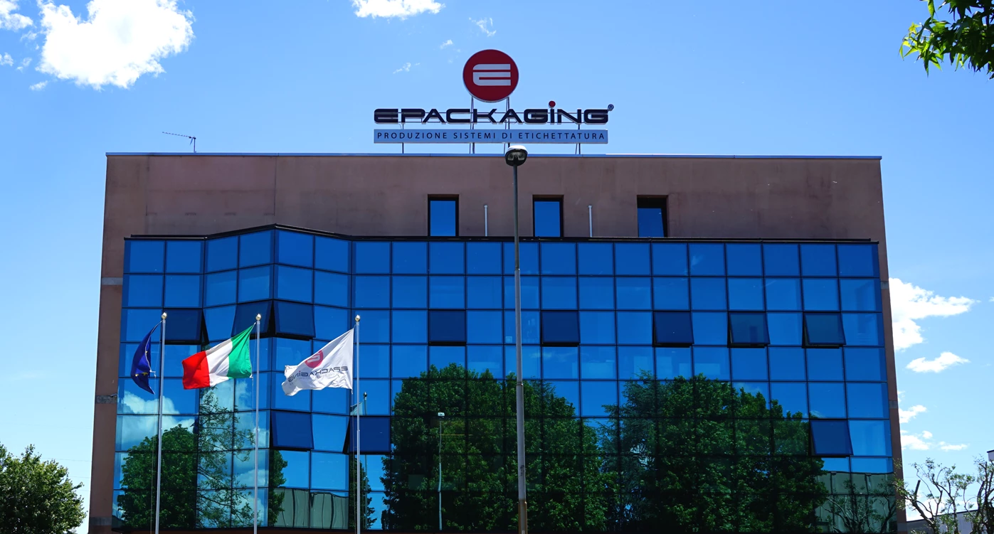 The headquarters of E-Packaging Srl in Desio, Italy