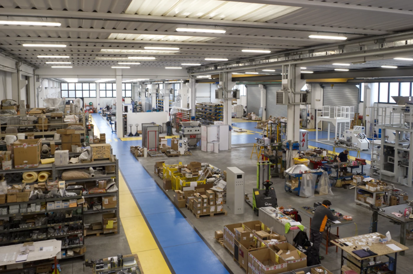 The-VAI-Packaging-plant-in-Castelfranco-Veneto,-Italy.
