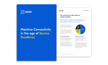 Machine connectivity paper front