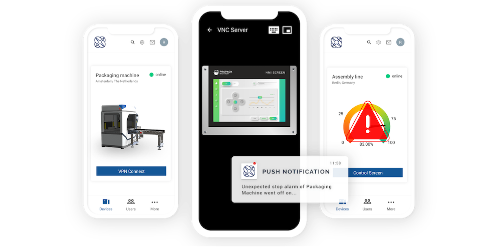 IXON Mobile app IXON Mobile app